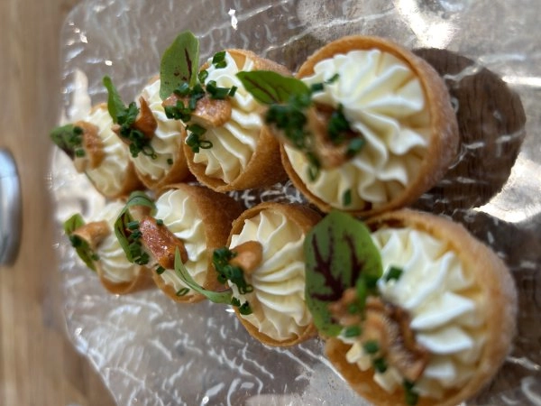 Chef Adam's Canapé party menu image