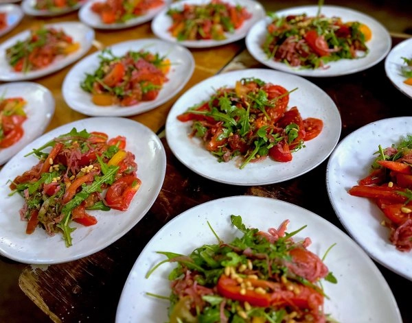Chef Rebecca B's Spring/Summer Fine Dining menu image
