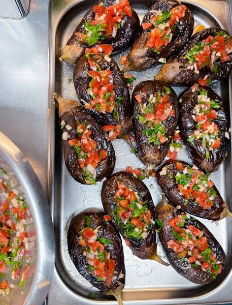 Chef Michael K's Greek vegetarian menu image