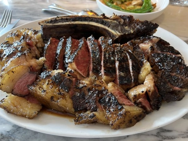 Chef Andrew W's Steakhouse vibes menu image