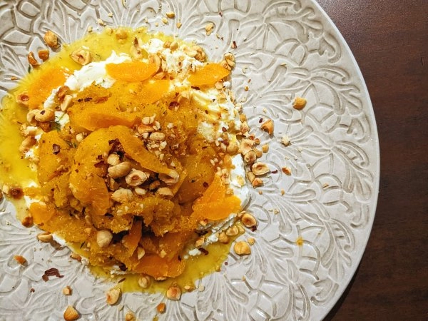 Chef Carla B's Modern 4 Course Christmas Menu menu image