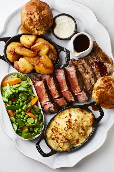 Chef Harvey Ayliffe's Sunday roast menu image