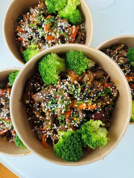 Chef Bohus T's Asian Style Meal prep menu menu image