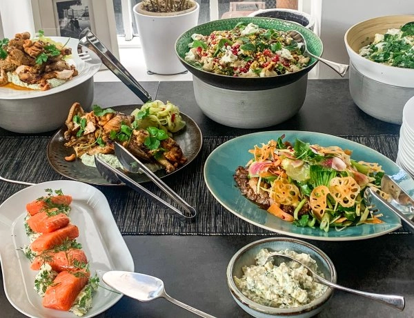 Chef Harvey Ayliffe's Family style shearing menu image