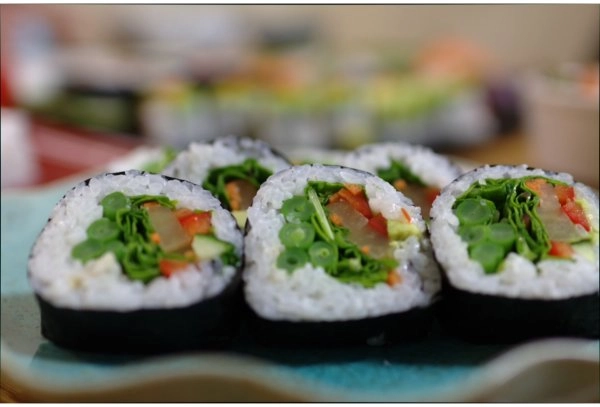 Chef Keiko's Sushi for canapé party menu image