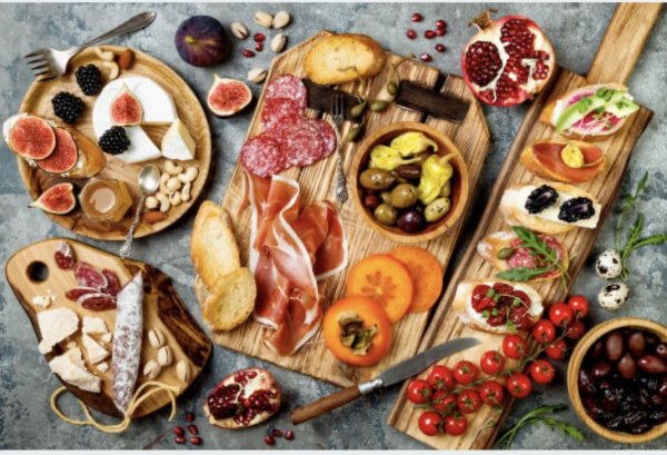 Chef Kasia and Richard -'s Mediterranean Garden Table menu image