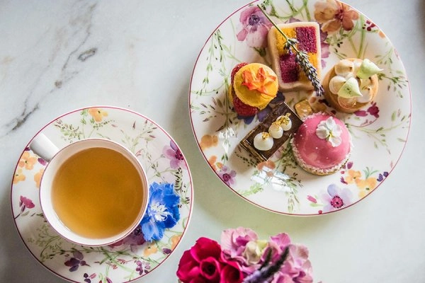 Chef Dean W's Afternoon tea deluxe. menu image