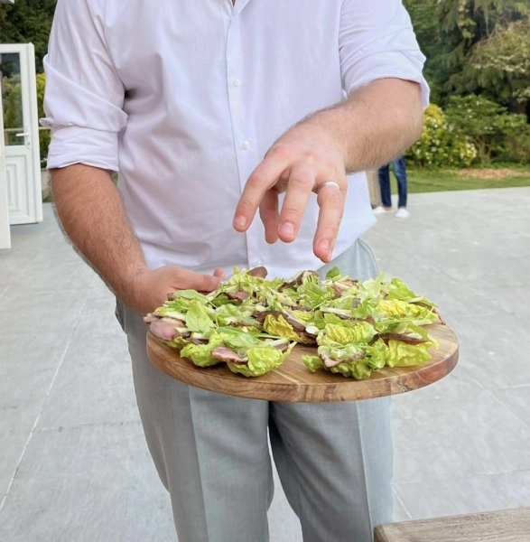 Chef Joshua T's Canapé Menu menu image