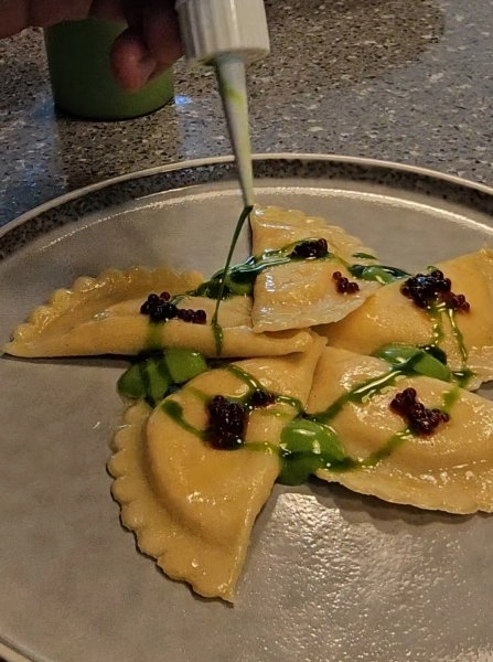 Chef Izar B's Italian tasting menu menu image