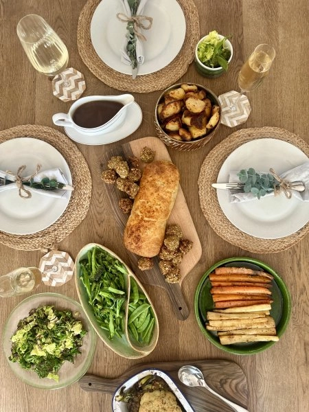 Chef Stephen c's Plant Based Roast Dinner menu image