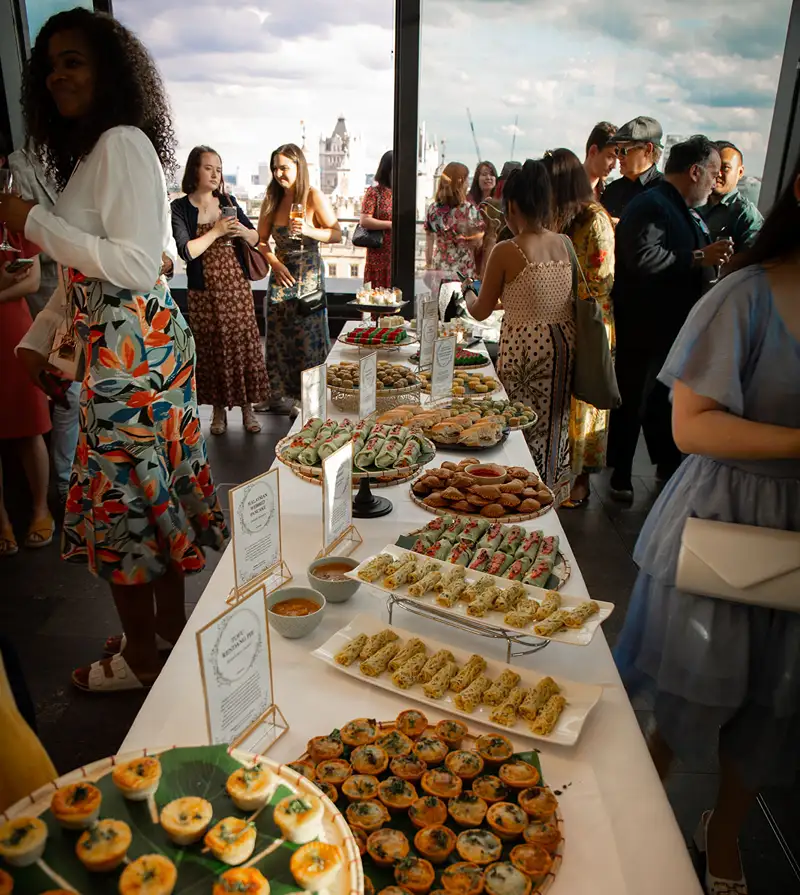 An afternoon tea catering in London, an event by yhangry